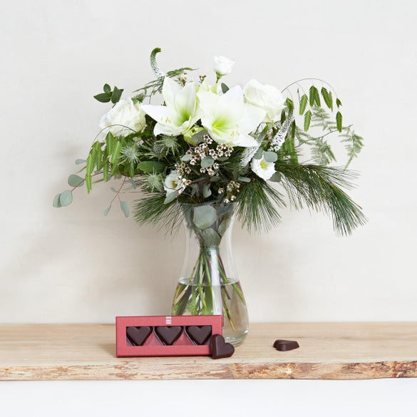 Den til julen med marcipanhjerter